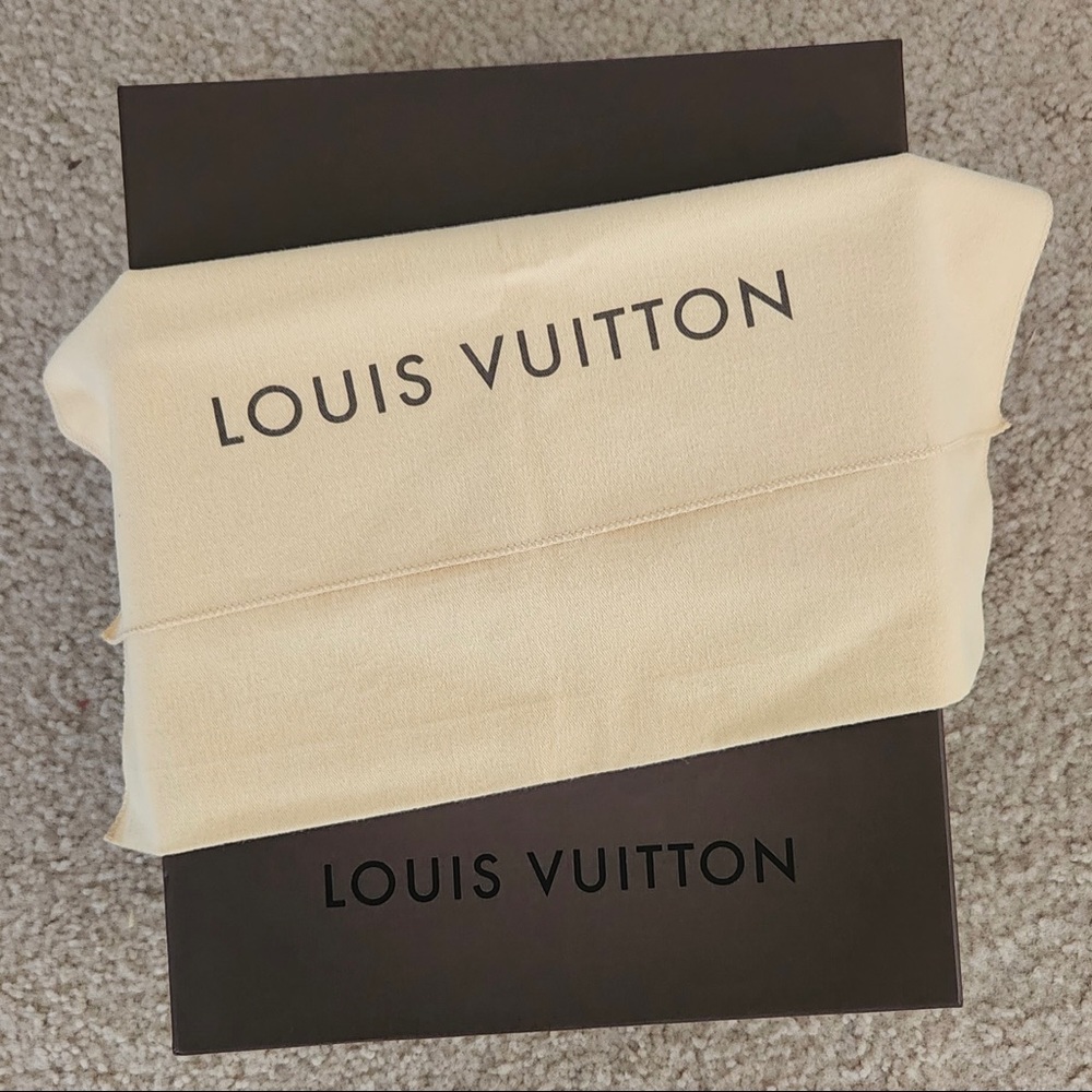 Louis Vuitton storage box and dust bag